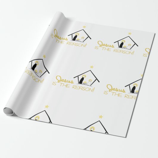 イエスが理由である ラッピングペーパー (アンロールド)
