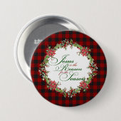 イエスが理由である 缶バッジ (正面&裏面)