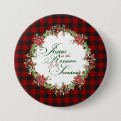 イエスが理由である 缶バッジ (正面)