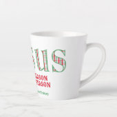 イエスが理由のラテマグカップ カフェラテマグ (右)