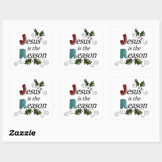 イエスが理由シール スクエアシール (シート)