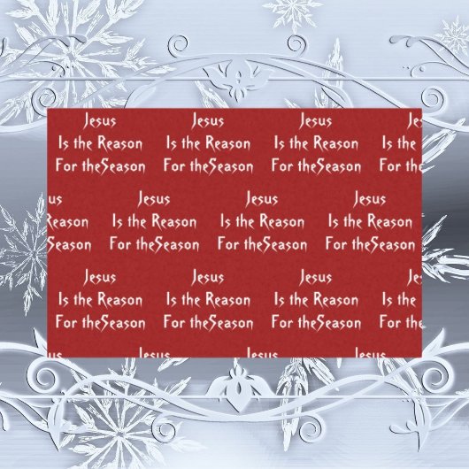イエスが理由ティッシュペーパークリスマス 薄葉紙