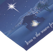 イエスが理由出生 ショートテーブルランナー (コーナー)