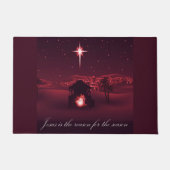 イエスが理由出生 ドアマット (正面)