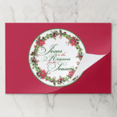 イエスが理由紙ランチョンマット ペーパーパッド (折り畳み)