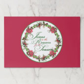 イエスが理由紙ランチョンマット ペーパーパッド (正面)