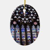 「イエスが理由....」 クリスマス2025オーナメント セラミックオーナメント (正面)