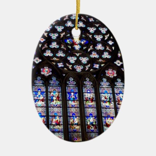 「イエスが理由....」 クリスマス2025オーナメント セラミックオーナメント (正面)