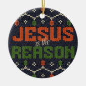 イエスが理由 セラミックオーナメント (正面)