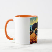 イエスが盲人のマグカップを癒す マグカップ (左)