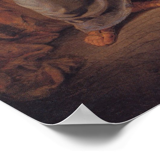 イエスが盲目のポスターを癒す ポスター (角)