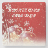 イエスが石のコースターの理きらめく由 ストーンコースター (正面)