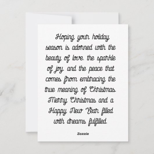 イエスが私たちの希望の理由 シーズンカード (裏面)