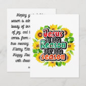 イエスが私たちの希望 シーズンカード (正面/裏面)