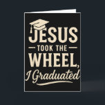 イエスが舵を取った 私はクリスチャンの卒業式を終えた カード<br><div class="desc">イエスが舵を取った 私はクリスチャンの卒業式を卒業した</div>