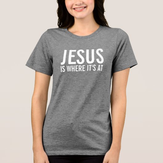 イエスこそすべて トライブレンドTシャツ (正面)