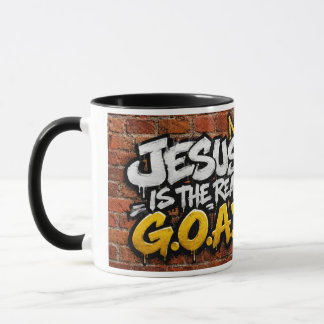 イエスこそ真のG.O.A.T マグカップ