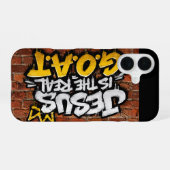 イエスこそ真のG.O.A.T iPhone 16ケース (裏面横)