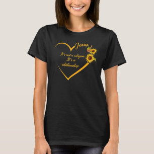 イエスそれは宗教ではない人間関係 Tシャツ