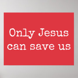 イエスだけが私たち救クリスチャン福音メッセージV2 ポスター