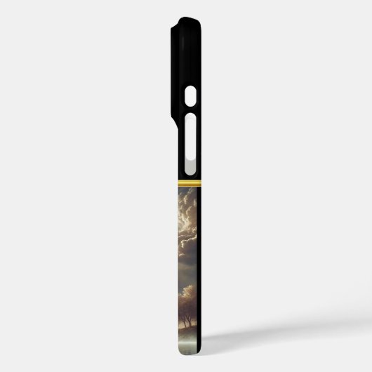 イエスつるは水の上で十字架にかかっている Case-Mate iPhoneケース (裏面 / 左)