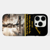 イエスつる様の穏やかな水面の風景 Case-Mate iPhoneケース (裏面 (横))