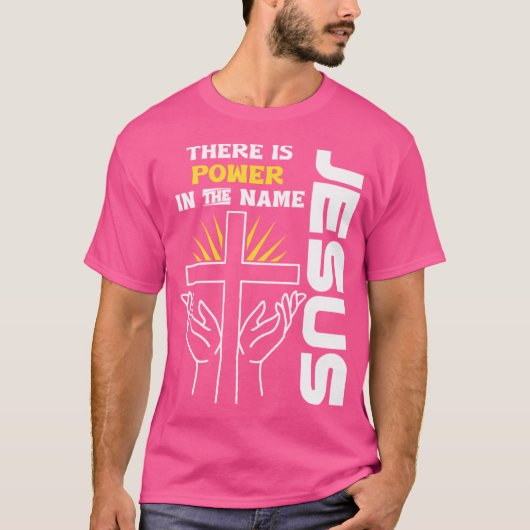 イエスという名には力がある Tシャツ (正面)