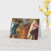 イエスとのエマウスへの道 カード (黄色い花)