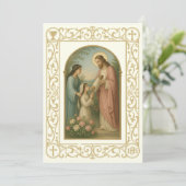 イエスとの最初のヴィンテージ少女 招待状 (スタンド正面)