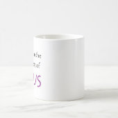 イエスとの歩く コーヒーマグカップ (中央)