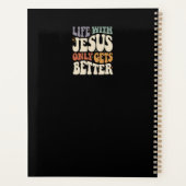 イエスとの生活 – クリスチャン感動的引用文 プランナー手帳 (裏面)