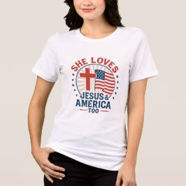 イエスとアメリカも大好き トライブレンドＴシャツ