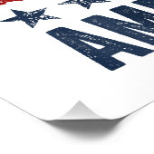 イエスとアメリカを愛する神クリスチャンJの4th ポスター (コーナー)