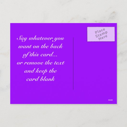 イエスとクロス・イースターのポストカード シーズンポストカード (裏面)