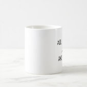 イエスとコーヒーだけが必要だ コーヒーマグカップ (中央)