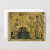 イエスとサマリア人の井戸にいる女 ポストカード (正面/裏面)