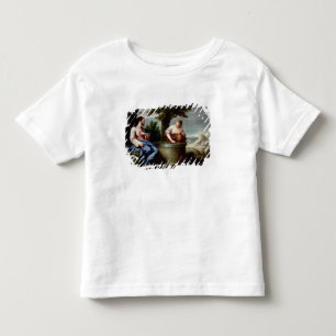 イエスとサマリア人の女 トドラーTシャツ