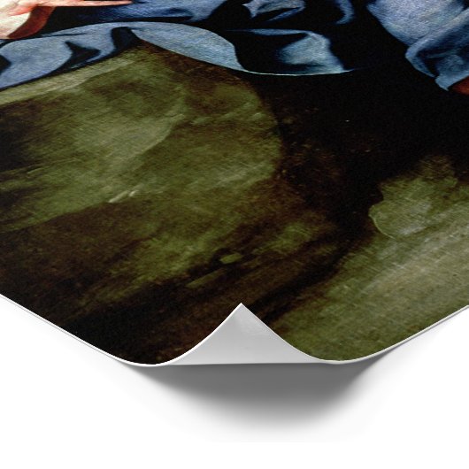 イエスとサマリア人の女 ポスター (角)