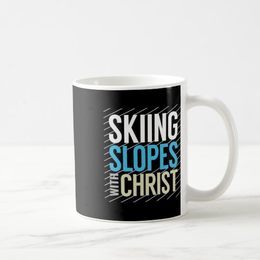 イエスとスキー場 コーヒーマグカップ (右)