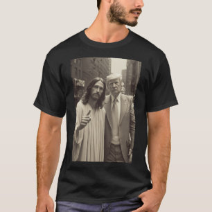 イエスとトランプ Tシャツ