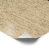 イエスとハトのシルエットポスター ポスター (コーナー)