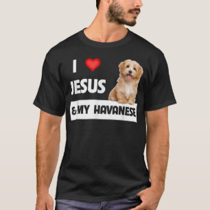 イエスとハバナの犬のお母さんを愛するパパペットパレン Tシャツ