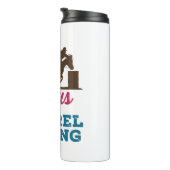 イエスとバ走レルレースの女の子 タンブラー (回転右)