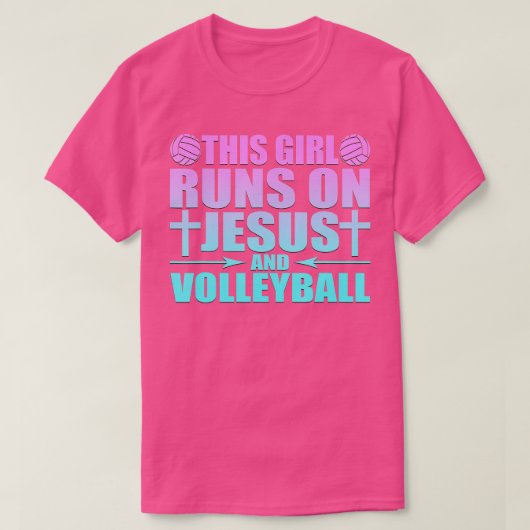 イエスとバ走レーボノベルティの少女 Tシャツ (デザイン正面)