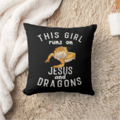 イエスとヒゲドラゴン クッション (ブランケット)