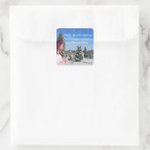 イエスとヒツジ スクエアシール (バッグ)