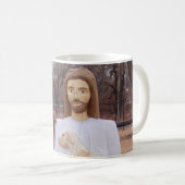 イエスとビッグフット コーヒーマグカップ (正面右)