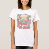 イエスとビーチTシャツ Tシャツ (正面)