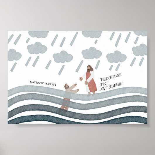 イエスとピーターの子供部屋のポスター ポスター (正面)