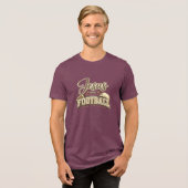 イエスとフットボール トライブレンドＴシャツ (正面全面)